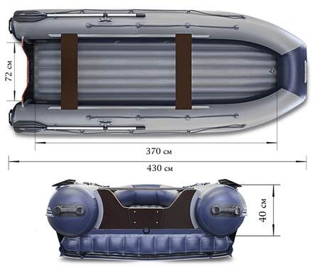 Лодка Флагман DK 430 IGLA 