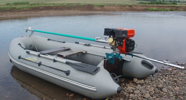 Мотор-весло SPS-7 PRO + Адмирал-305