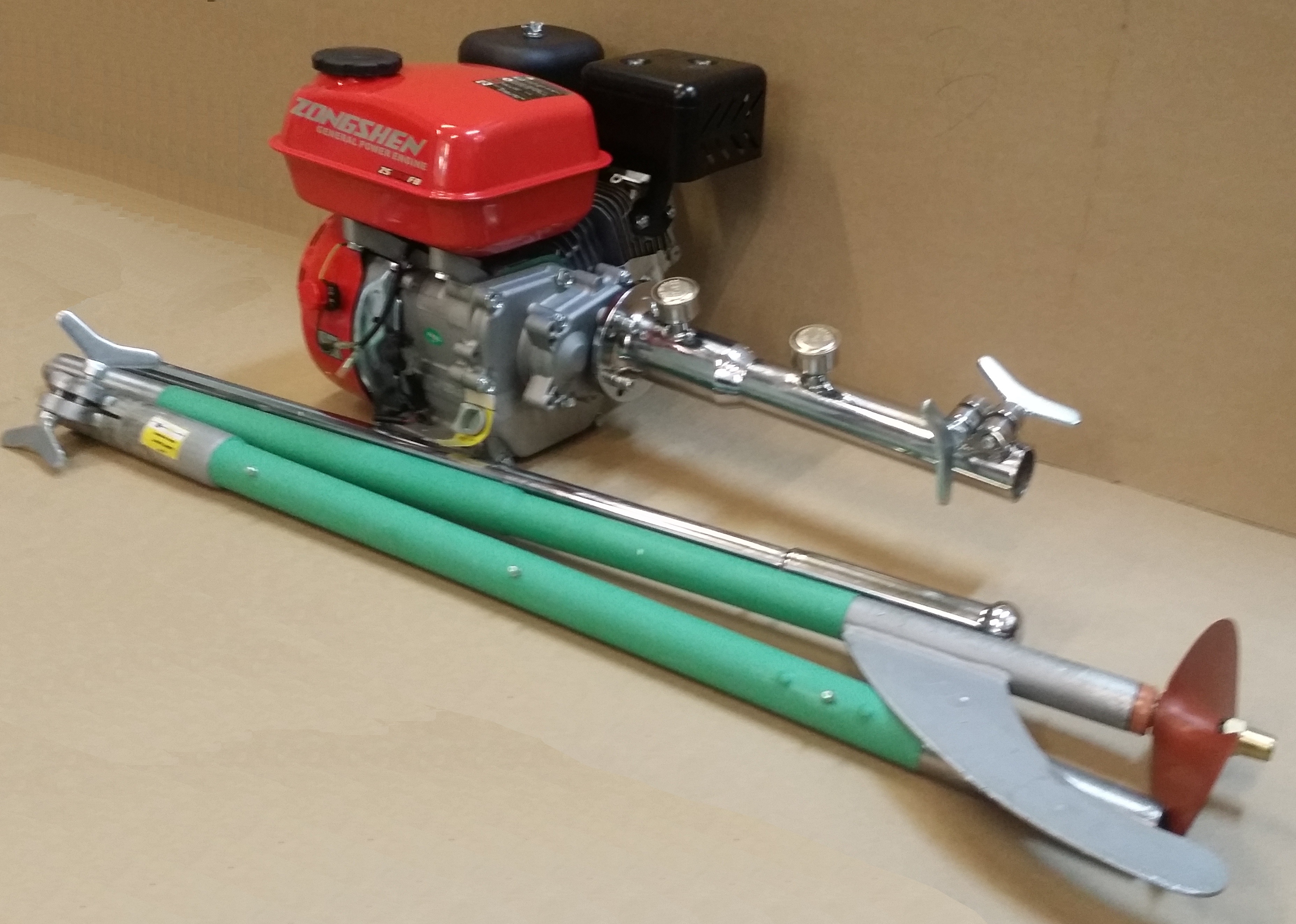 Лодочный мотор SPS - 7,5 ZSR с редуктором. Гарантия 2 года.